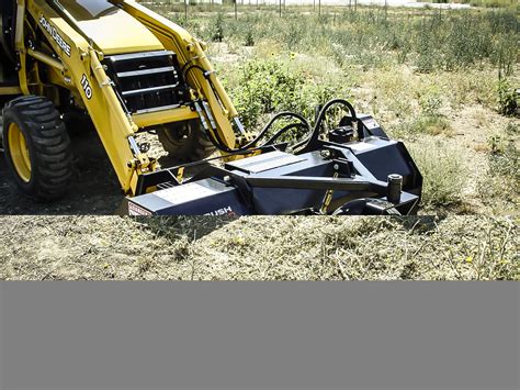 skid steer bank mower|skid steer flail mower.